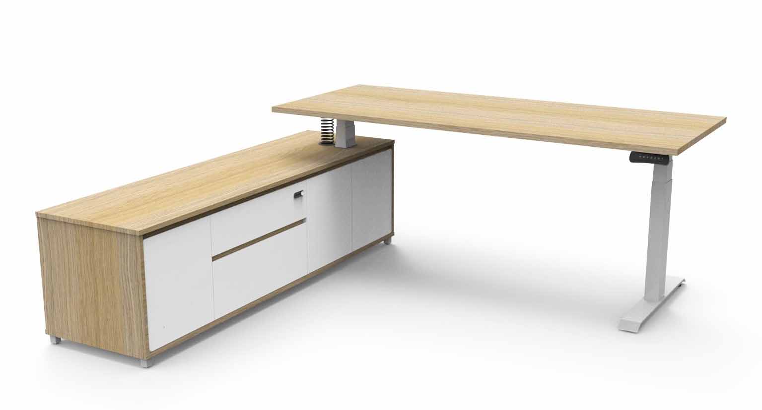 Boost+ Height Adjustable Executive Desk